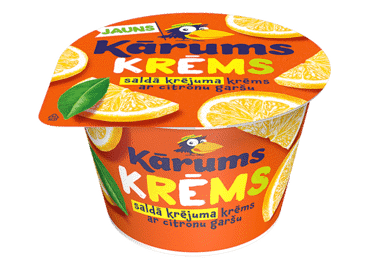 Saldā krējuma krēms KĀRUMS citronu 150g