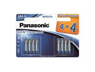 Baterija PANASONIC Evolta LR03EGE/8B 4+4