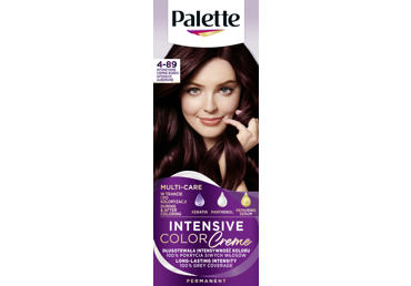 Palette ICC matu krāsa 4-89 intensīva baklažānkrāsā 