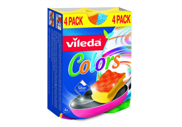 Mazgāšanas sūkļi VILEDA PURACTIVE 4gab.