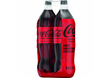 Gāzēts dzēriens COCA-COLA ZERO 2x1,5L D