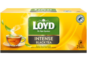 Melnā tēja LOYD Intense 25x2g