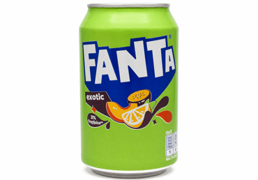 Gāzēts dzēriens FANTA Exotic 0,33L D