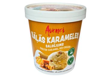 Saldējums sāļās karameles ar cepumu AVENEI 350g