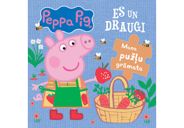 Grāmata Peppa Pig. Es un draugi