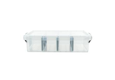 Plastmasas mantu uzglabāšanas kaste ar nodalījumiem  6,5L