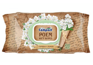 Mitrās salvetes ULTRA COMPACT Jasmine 100gb.