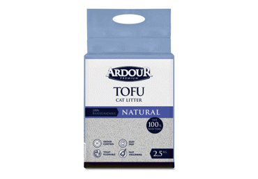Tofu kaķu smiltis ARDOUR Natural 2,5kg