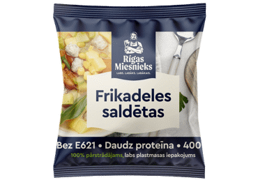 Saldētas cūkgaļas frikadeles RĪGAS MIESNIEKS 400g