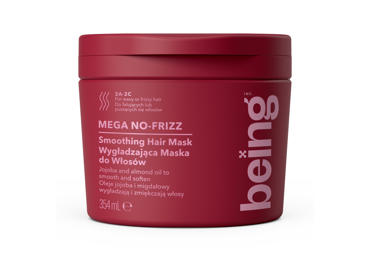 Matu maska BEING INC Mega No Frizz 354ml