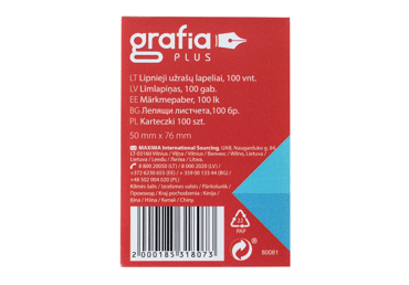 Līmlapiņas 100 lapiņas 