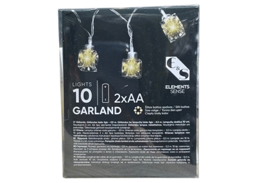 Virtene iekštelpām 10LED balta ELEMENTS - 2