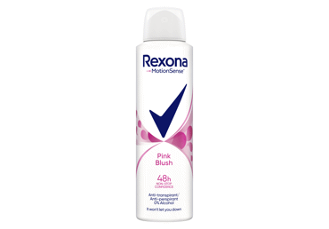 Izsmidzināms dezodorants REXONA Pink Blush sievietēm 150ml