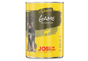 Konservi suņiem JOSI medījums 415g
