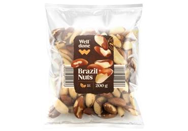 Brazīlijas rieksti WELL DONE 200g