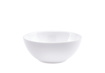 Bļoda balta stikla ILAJA Simple 15cm