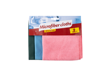 Mikrošķiedras lupatiņas 3gab.