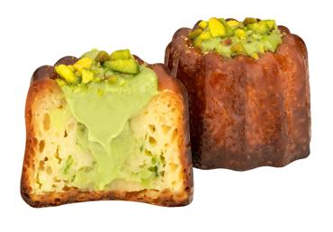 Kūciņa Canelés de Bordeaux ar pistācijām 55g - 2