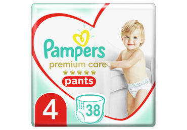 Autiņbiksītes PAMPERS PC S4 9-15kg 38gab. - 1