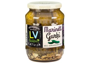 Marinēti gurķi FRAUENBURGAS GARDUMI 690g