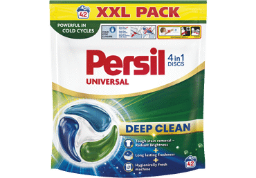 Veļas mazgāšanas kapsulas PERSIL Discs Universal 42m.r.