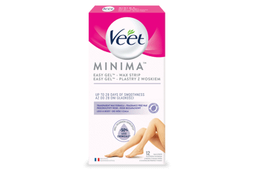 Depil.vaska strēmeles VEET kājām 12gab.