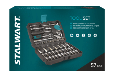 Instrumentu komplekts STALWART 57gab. - 1