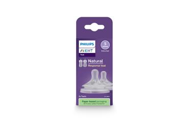 Zīdaiņu pudeļu uzgali PHILIPS AVENT 6m+ 2gab