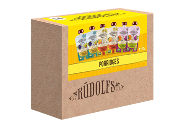 Biezputru Mix RŪDOLFS BIO 4+ 6+ 6x110g