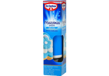 Pārtikas krāsviela zila DR. OETKER 10g
