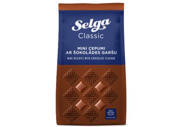 Cepumi Mini SELGA ar šokolādes garšu 250g