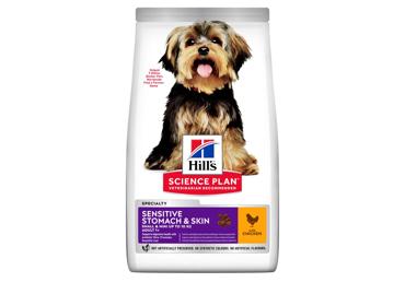 Sausā barība suņiem vista Sensitive HILL'S 1,5kg