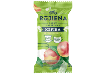 Saldējums RŪJIENA kefīra-persiku 75g