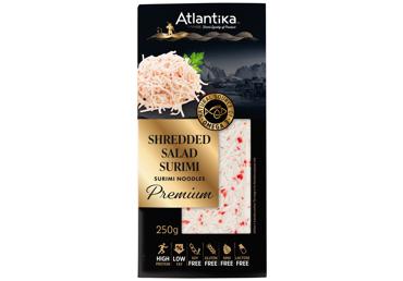 Surimi nūdeles ATLANTIKA atdzesētas 250g