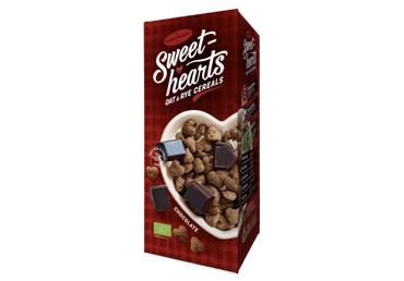Rudzu un auzu pārslas SWEETHEARTS šokolādes 150g