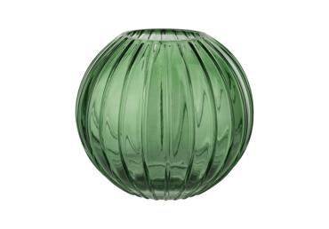 Stikla vāze ILAJA Clara Green 18x16cm