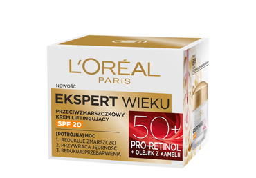 Sejas krēms L'OREAL Age Expert SPF20 50+ 50ml