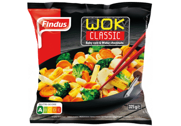 Saldētu dārzeņu maisījums FINDUS Classic 325g