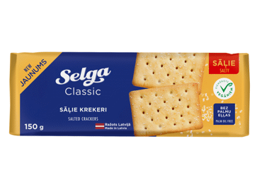 Krekeri sāļie SELGA Klasika 150g