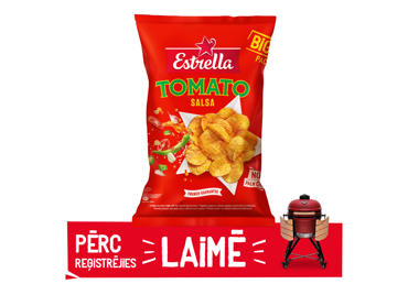 Čipsi ESTRELLA ar tomātu salsas garšu 180g - 1