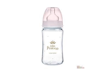 Pudelīte antikoliku CANPOL 240ml roza