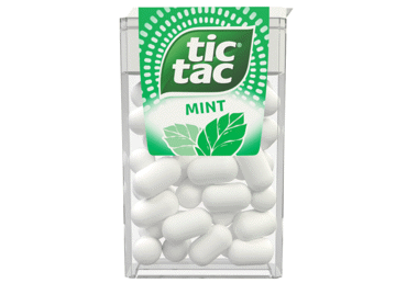 Dražejas TIC TAC piparmētru 18g