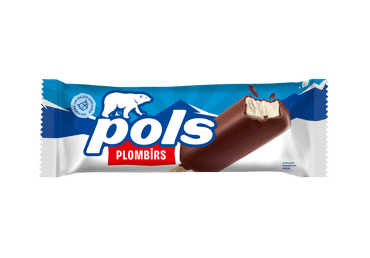 Saldējums POLS plombīrs šokolādes glazūrā 75g