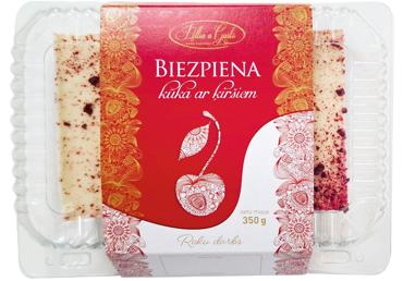 Biezpiena kūka ar ķiršiem PELLIJA 350g - 1