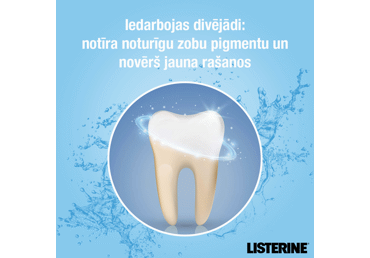 Mutes skalojamais līdzeklis LISTERINE ADVANC.WHITE 500ml - 2