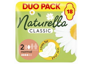 Higiēniskās paketes NATURELLA Classic 2 18gab.