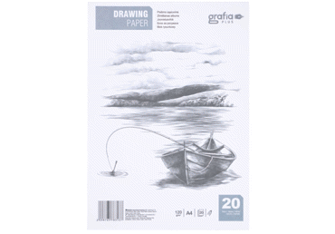 Zīmēšanas albums GRAFIA PLUS A4 20 lapas - 3
