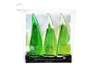 Komplekts HOLIKA HOLIKA Jeju Aloe ķermeņa kopšanai 