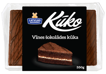 Kūka Vīnes šokolādes Kūko LATVIJAS MAIZNIEKS 350g - 1