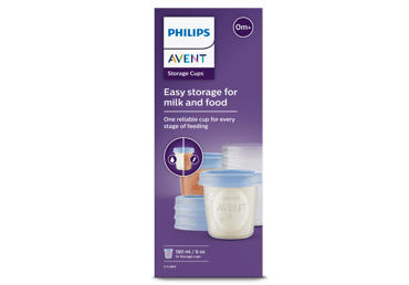 Bērnu pārtikas uzglabāšanas trauki PHILIPS AVENT 5gab. - 1